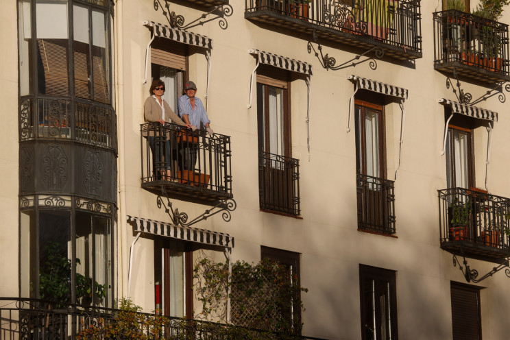Pisos de Madrid en pleno confinamiento / Gtres