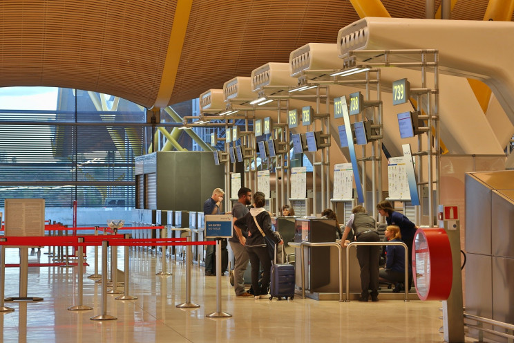 Imagen del aeropuerto Adolfo Suárez (Madrid) / Pixabay