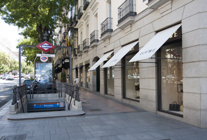 Local comercial en la calle Serrano (Madrid) / Gtres