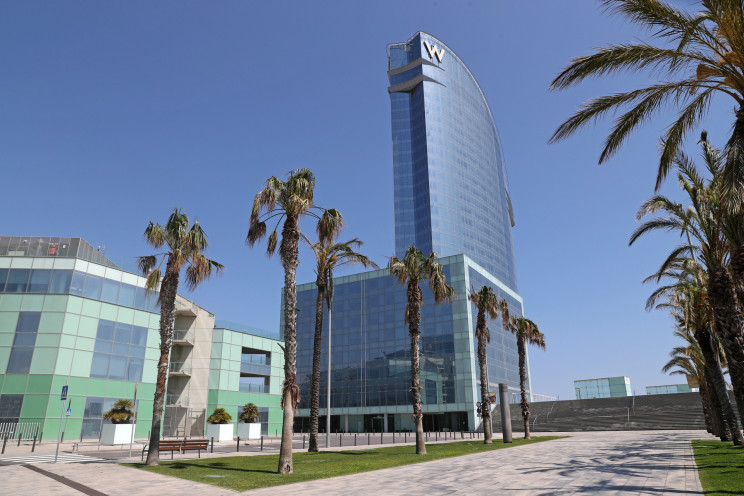 Hotel W en Barcelona, cerrado por el covid-19 / Gtres