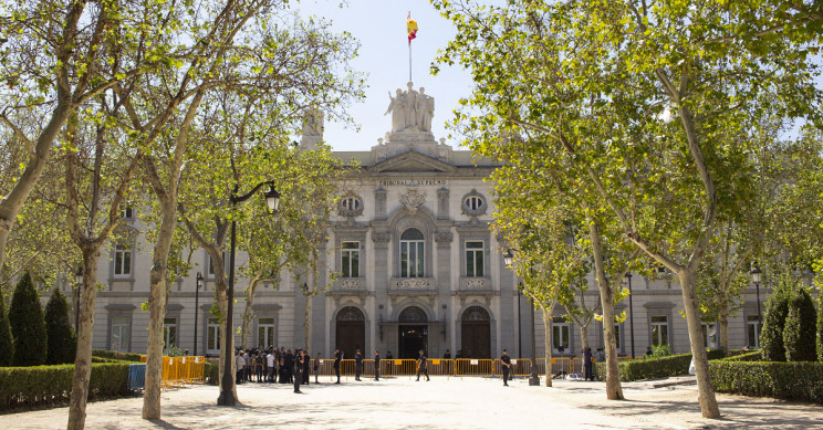 Fachada del Tribunal Supremo