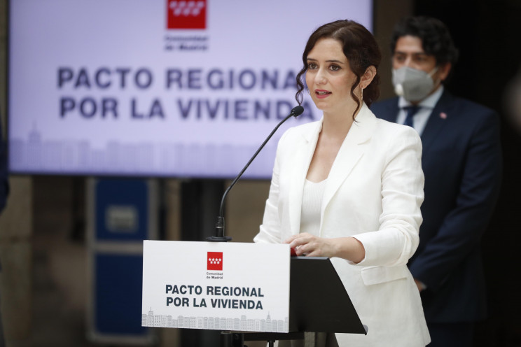 Isabel Díaz Ayuso, presidenta de la Comunidad de Madrid