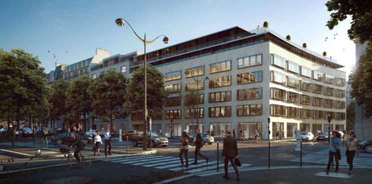 Edificio de Colonial en París