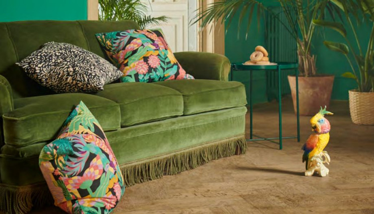 Patrones tropicales y muy coloridos para animar la temporada / Ikea