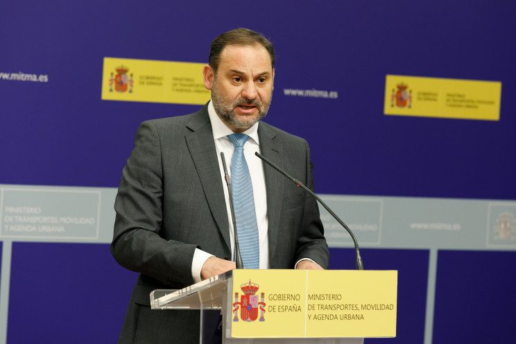 José Luis Ábalos, ministro de Transportes, Movilidad y Agenda Urbana / Mitma