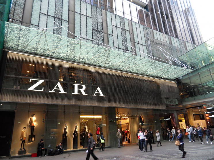 Tienda de Zara / Wikimedia commons