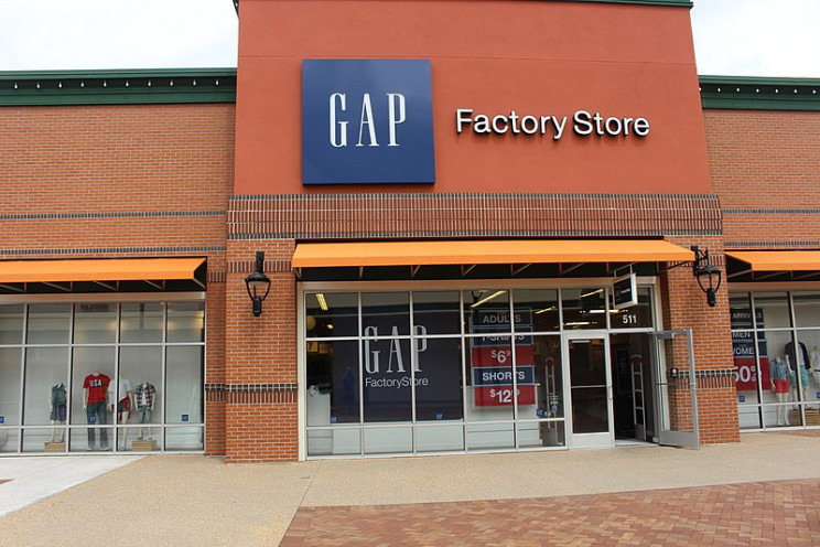 Tienda de Gap en Georgia / Wikimedia commons