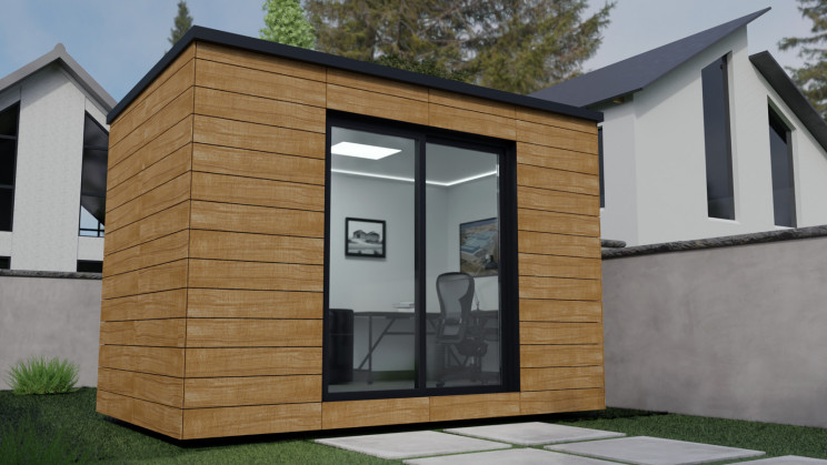 Módulos transportables Garden Offices de Butech / Porcelanosa