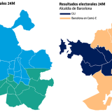 Madrid y Barcelona, ‘partidas’ en dos tras las votaciones del 24-M