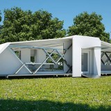 La casa plegable que puede estar lista para vivir en 10 minutos