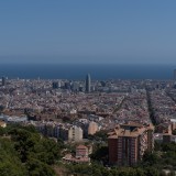 Archivo - Vista panorámica de Barcelona.