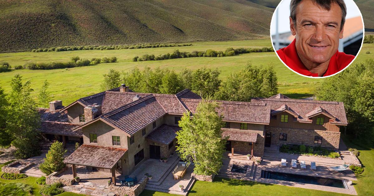 La leyenda del tenis Mats Wilander pone a la venta su finca de Idaho