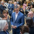 El presidente del Gobierno, Pedro Sánchez, clausura el acto ‘Más vivienda pública, más vivienda asequible’, este lunes. 