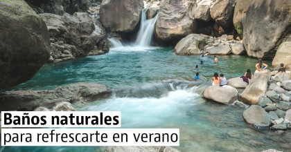 8 piscinas naturales para sobrellevar el calor