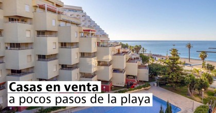 Casas en primera línea de playa