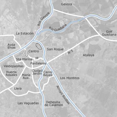 Mapa interactivo de zonas de interés para seleccionar la región donde quieres buscar