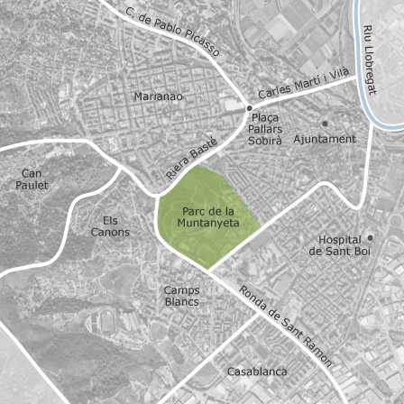 Mapa interactivo de zonas de interés para seleccionar la región donde quieres buscar