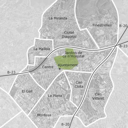 Mapa interactivo de zonas de interés para seleccionar la región donde quieres buscar
