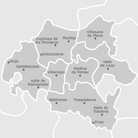 Mapa interactivo de zonas de interés para seleccionar la región donde quieres buscar