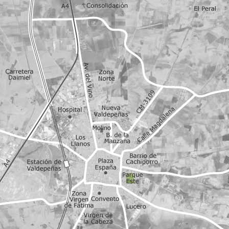 Mappa interattiva delle aree di interesse per selezionare la regione dove vuoi effettuare la ricerca