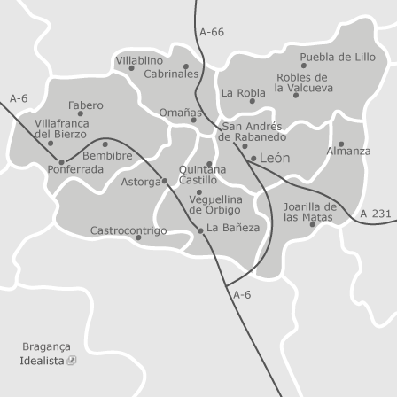 Mappa interattiva delle aree di interesse per selezionare la regione dove vuoi effettuare la ricerca