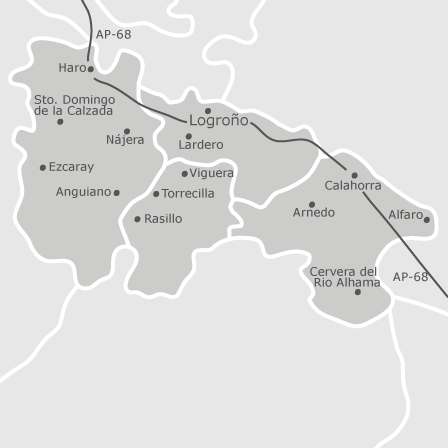 Mapa interactiu de zones d'interès per seleccionar la regió on vols buscar