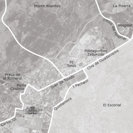 Mapa interactivo de zonas de interés para seleccionar la región donde quieres buscar