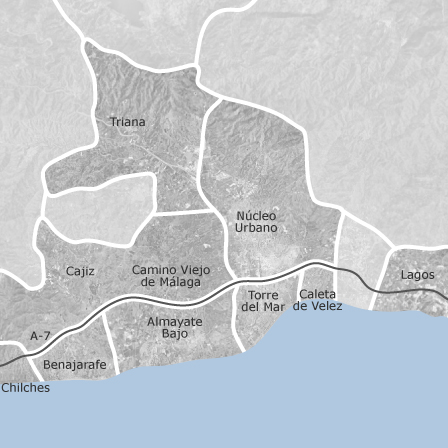 Mappa interattiva delle aree di interesse per selezionare la regione dove vuoi effettuare la ricerca
