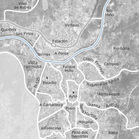 Mapa interactivo de zonas de interés para seleccionar la región donde quieres buscar