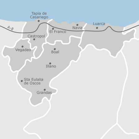 Carte interactive des zones d'intérêt pour sélectionner la région dans laquelle vous souhaitez effectuer une recherche