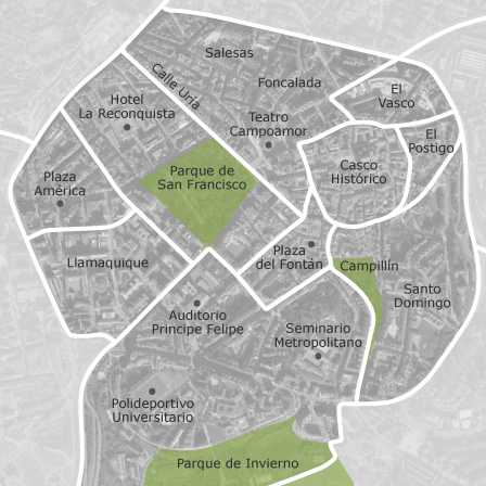 Carte interactive des zones d'intérêt pour sélectionner la région dans laquelle vous souhaitez effectuer une recherche