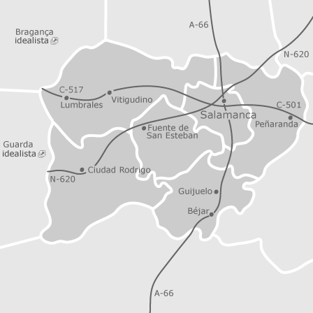 Mappa interattiva delle aree di interesse per selezionare la regione dove vuoi effettuare la ricerca