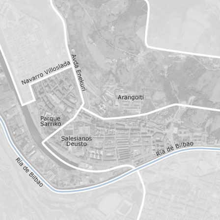 Mapa interactivo de zonas de interés para seleccionar la región donde quieres buscar