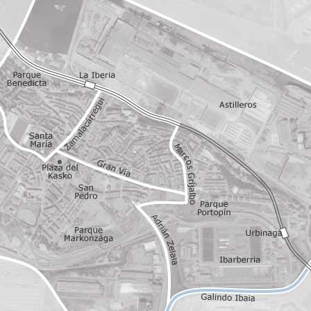 Mapa interactivo de zonas de interés para seleccionar la región donde quieres buscar