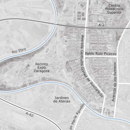 Mappa interattiva delle aree di interesse per selezionare la regione dove vuoi effettuare la ricerca