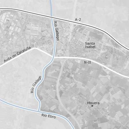 Mapa interactivo de zonas de interés para seleccionar la región donde quieres buscar